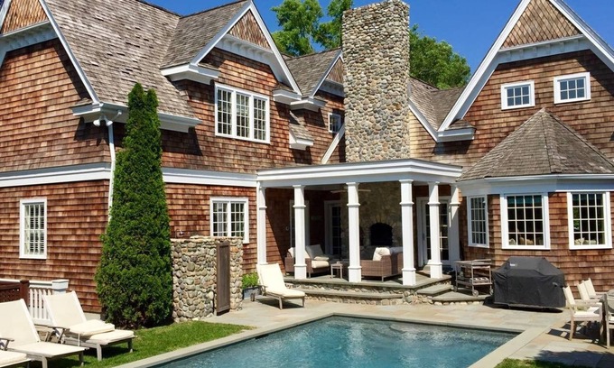 Village of East Hampton House | Luxury steps from East Hampton Village no car needed!