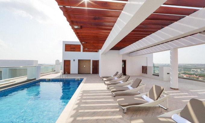 East Legon Apartment | Luxury Studio Apartments with Rooftop Swimming Pool at The Gallery, East Legon Accra