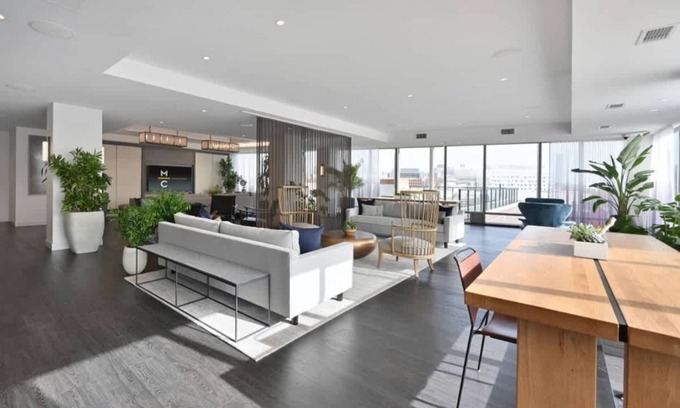 Central Square Apartment | Luxury Studio with King bed Gym near MIT Harvard in Central Square!