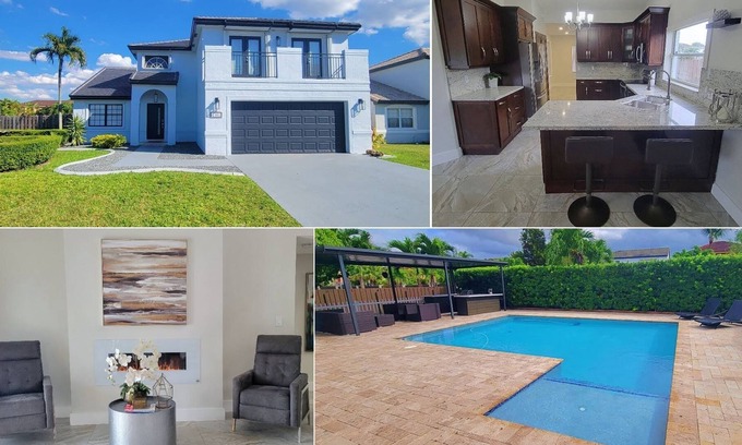 Ludlam House | Luxury Style home with heated pool!