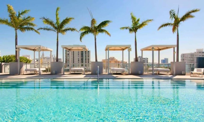 City Center Condo | Luxury Suite @Beach Private Beach Rooftop Pool