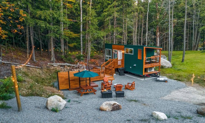North Woodstock Cabin | Luxury Tiny Home Getaway-LILAC Home
