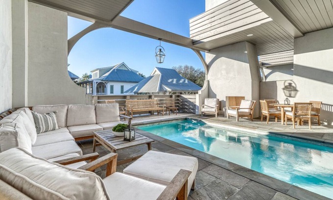 Rosemary Beach House | Luxury Town Center Residence | Sky Pool, Rooftop Terrace, Complimentary Fitness & Tennis