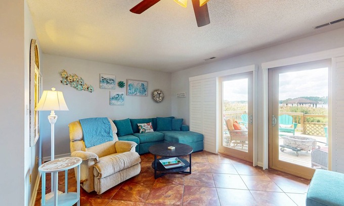 Ocean Pines House | Luxury townhome w/river views, outdoor seating, fire pit, grill & shared pool