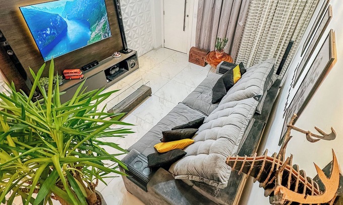 Sao Francisco de Assis House | Luxury townhouse with triple hot tub and gourmet space 5 minutes from BC beach