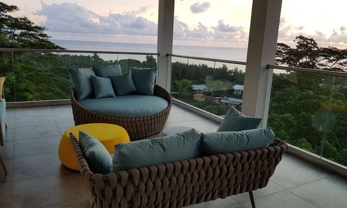 Mahe Island Villa | Luxury villa, 180° sea view and Spa