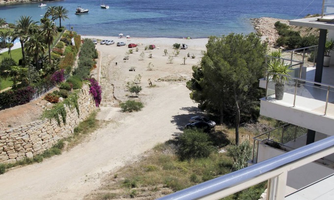Pueblo Mascarat House | Luxury Villa front line beach, Free Wifi, Private Pool, Sea Views !!