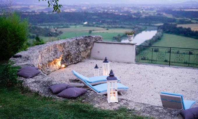 Nazzano Villa | Luxury villa 40 minutes far from Rome with SPA and stunning view of Tiber river
