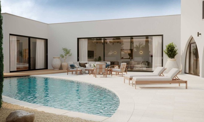 Srima Villa | Luxury Villa Lush with Heated Pool