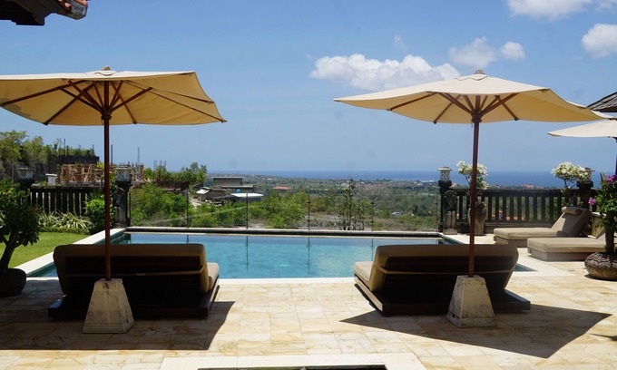 Jimbaran Villa | Luxury Villa: Private Driver, Welcome Dinner, Ocean Views & Stunning Sunsets