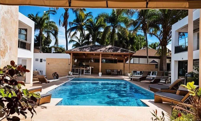 Sosua Villa | Luxury Villa Steps from Ocean - Fully Loaded! - Villa Laguna - Large 16 Bedooms