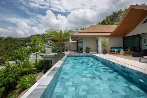 Lamai City Center Villa | Luxury Villa Swann 4br Panorama & Pool