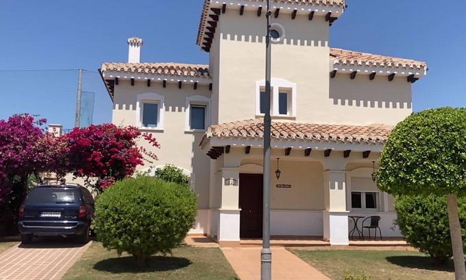 Torre-Pacheco Villa | Luxury Villa With Pool And Jacuzzi, Overlooking The 18th Fairway