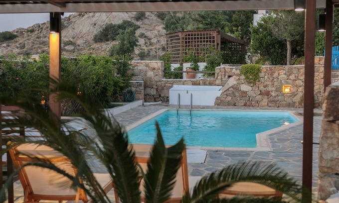 Glinado Villa | Luxury villa with pool, & stunning sea and sunset views