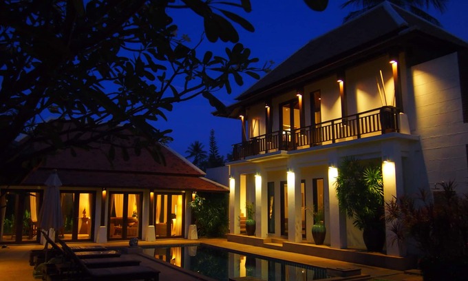 Bophut Villa | Luxury villa with private pool, set in lush tropical surroundings