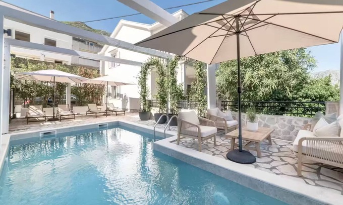 Prcanj Villa | Luxury Villa with Sea View and Private Pool