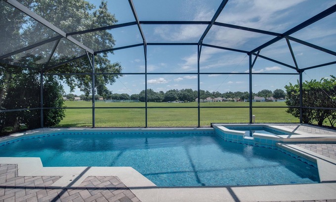 Orange Tree House | Luxury Villa with Sparkling Pool, Spa & open views