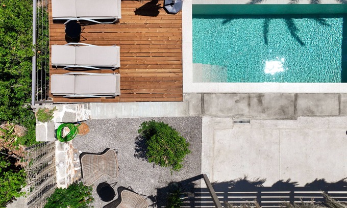 Fragkokastello House | Luxury village house with private pool and sea view in beautiful South Crete