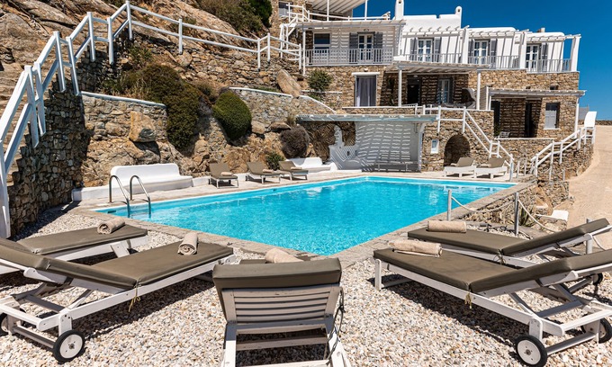 Psarou House | Luxury VillaThelgoMykonos I, amazing sea View!