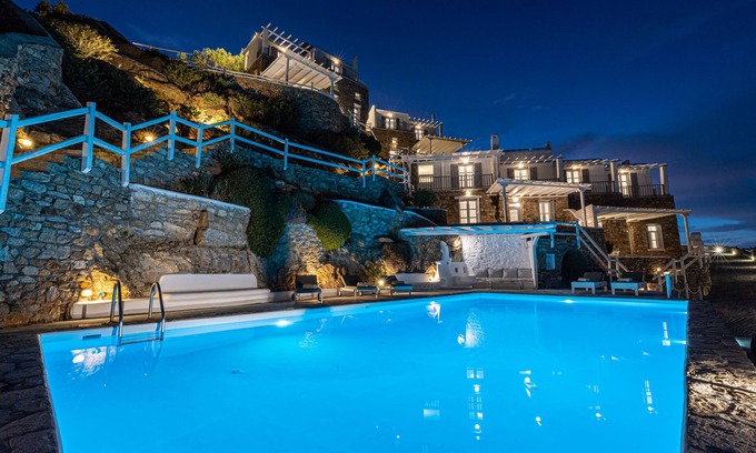 Psarou House | Luxury VillaThelgoMykonos III, amazing sea View!