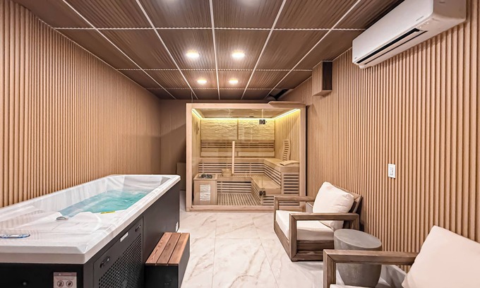 East Stroudsburg House | Luxury Wellness Estate. Private SPA, Pool, Sauna & Cinema.