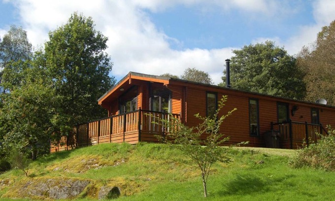 Killin Cabin | Luxury woodland Oak Lodge