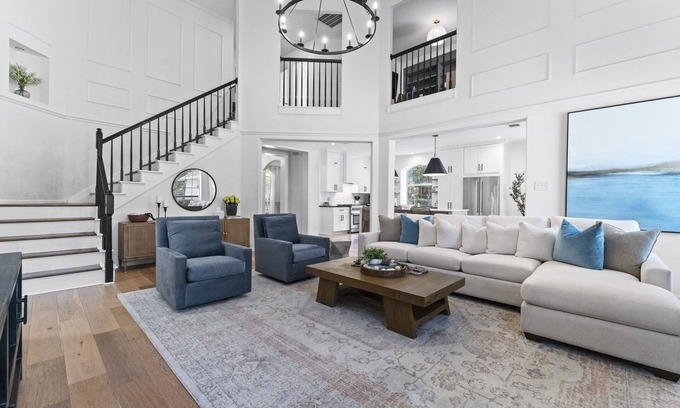 The Woodlands House | Luxury Woodlands Hideaway Home - Pool, Updated, & Close to Everything!