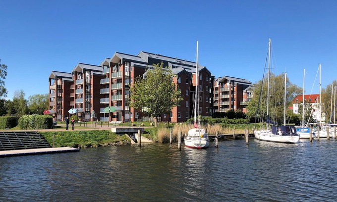 Nordliche Muhlenvorstadt Apartment | Möwennest in der Residenz am Ryck