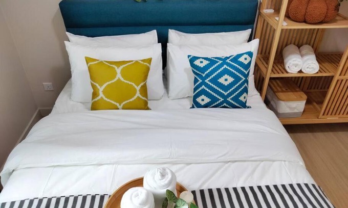 Sentul Pasar Apartment | M Centura Sentul 3-Bedroom Pool View Residences by Homebrickz
