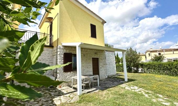 Numana Apartment | M375 - Marcelli, two-room apartment with garden in a residence with swimming poo