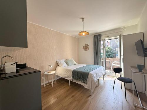 Annemasse Apartment | M92 Marquer joli studio Faucigny