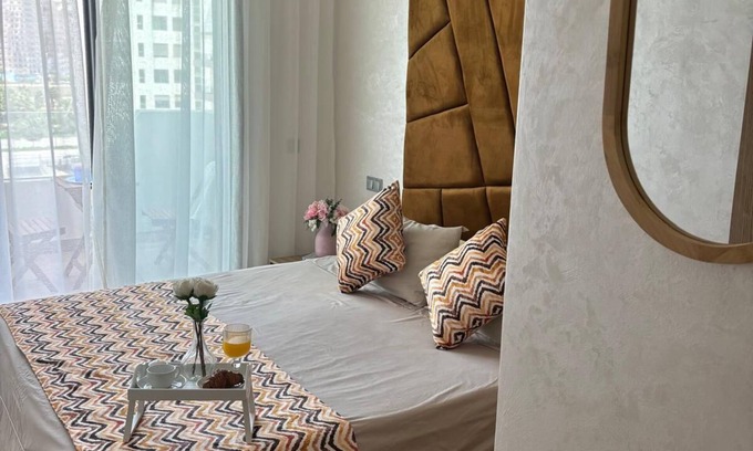 Ain Harrouda Apartment | Apartment ecocite zenata 2 steps from the beach in residence with swimming pool