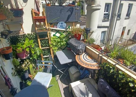 Belleville Apartment | Ma Terrasse à Belleville - Chez YoYo