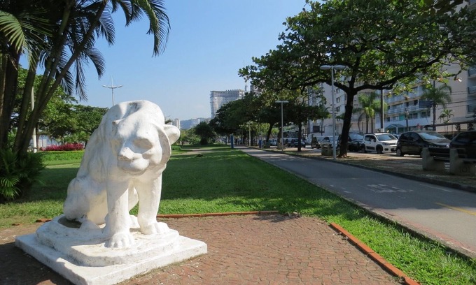 Gonzaga Apartment | Ma105 - Oceanfront, Gonzaga, Santos/SP