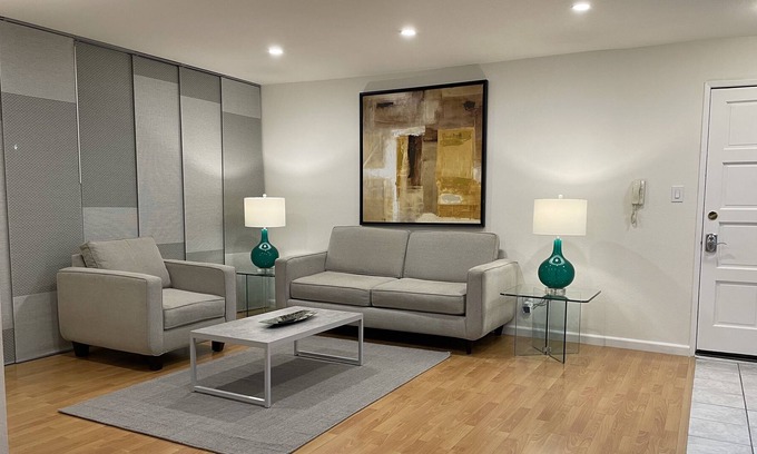 Downtown Apartment | Magnificent 2-Bd 2-Bath on tree-lined residential street near city center.