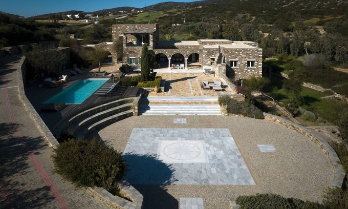 Antiparos Villa | Magnificent Antiparos Villa | Villa Azure Retreat | 8 Bedrooms | Private pool.