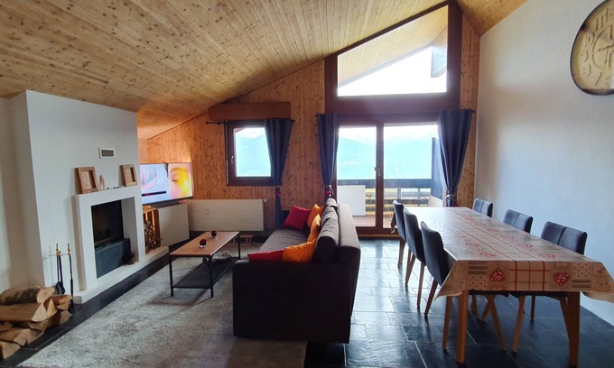 Anzere Apartment | Magnificent apartment - Amazing view, at the foot of the slopes