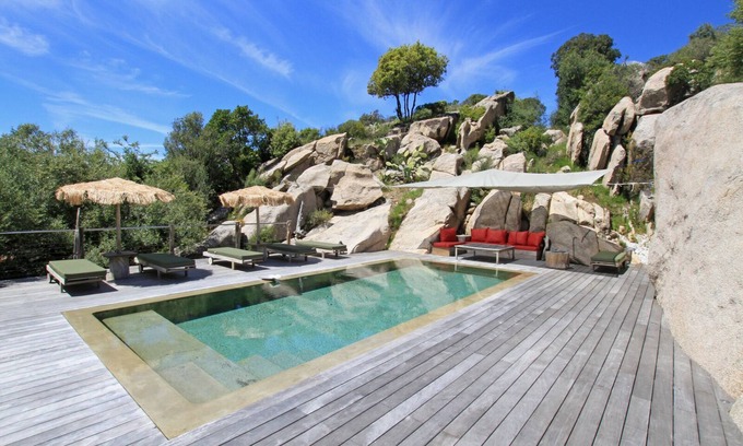Molini Villa | Magnificent luxury villa with mirror pool.