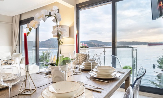 Sariyer Apartment | Magnificent Mansion Flat W/View of the Bosphorus