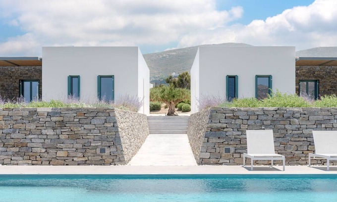 Naousa Villa | Magnificent Paros Villas | Villa Iris | 5 Bedrooms | Breathtaking Views and.