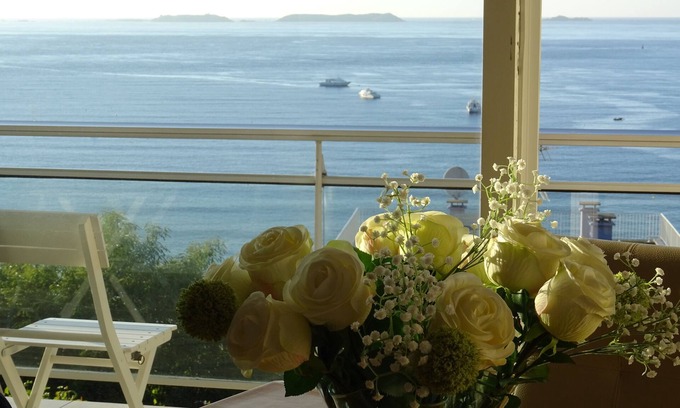 Perros-Guirec Apartment | MAGNIFICENT SEA VIEW in Perros Guirec: Archipelago 7 Islands, beach, pointe de ploumanach
