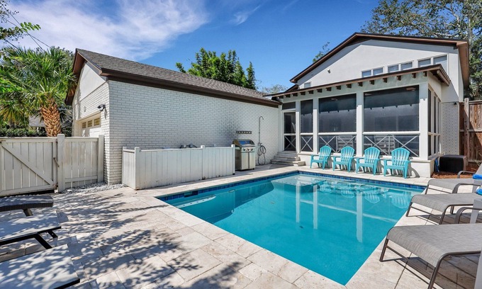 East Beach House | Magnificent Family East Beach Escape! Private Pool, Short Walk To Beach