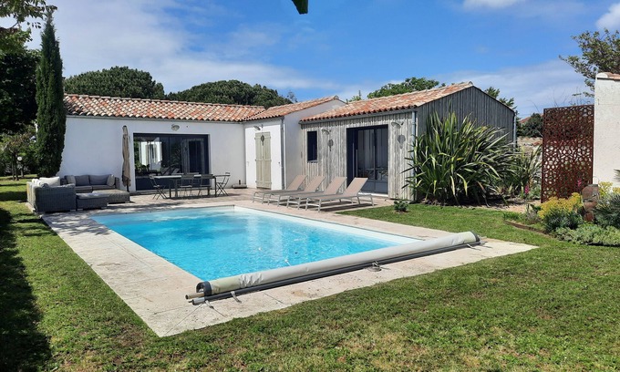 Cheray Villa | Magnificent villa with private pool - All services included - Quiet in Oléron