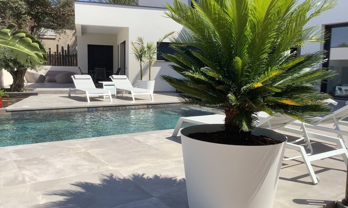 Villelongue-dels-Monts Cabin | Magnifique Villa Contemporaine