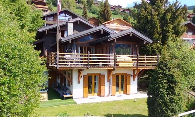 Verbier Ski Chalet | Magnifique Chalet Avec vue Imprenable