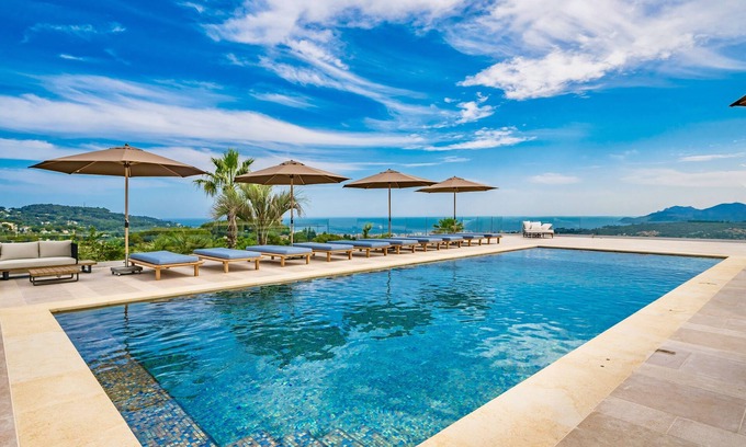 Mougins Villa | Magnifique Domaine à Mougins Avec vue mer Panoramique