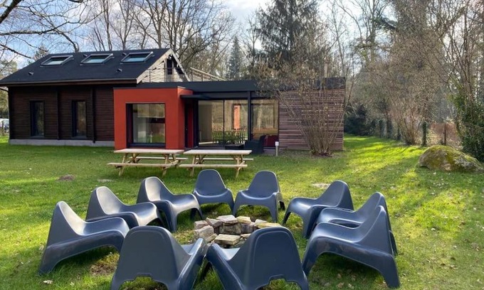 Arbonne-la-Foret House | Magnifique lodge dans la forêt de Fontainebleau