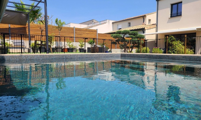 Fabregues Villa | Magnifique Villa à 15mn des Plages