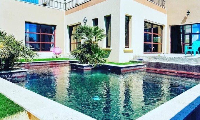 Sauvian Villa | Magnifique Villa Atypique de 230 m2 Avec Patio Intérieur