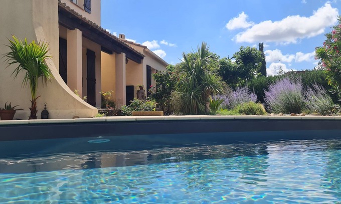 Cournonterral Villa | Magnifique villa avec piscine dans le sud de la France